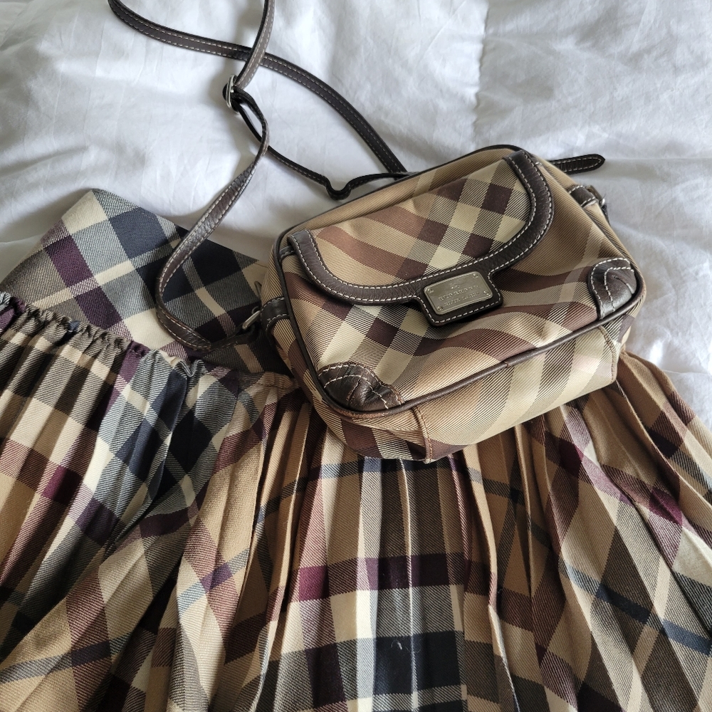 Authentic Burberry London Blue Label crossbody